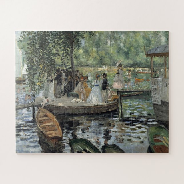 Puzzle Arte impresionista de Renoir de Grenouillere (Horizontal)