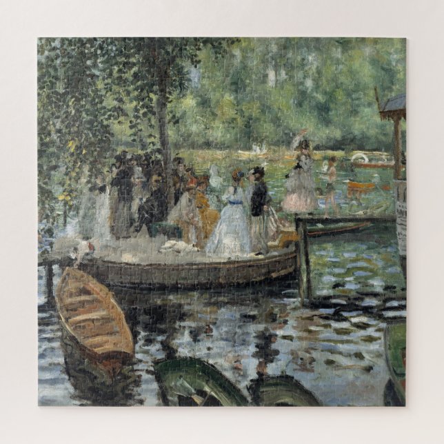 Puzzle Arte impresionista de Renoir de Grenouillere (Vertical)
