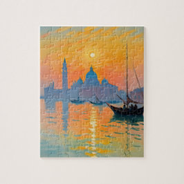 Puzzle Arte impresionista: San Giorgio Maggiore al amanec