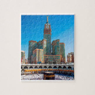 Puzzle Arte Islámico Sagrado de La Meca y Regalo Musulmán