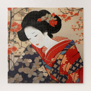 Puzzle Arte Japonés Ukiyo-e Geisha
