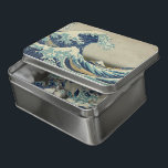 Puzzle Arte japonés vintage, la gran ola de Hokusai<br><div class="desc">36 Vistas del Monte Fuji: La Gran Ola frente a la costa de Kanagawa, por Katsushika Hokusai del período Edo, c. 1830. Ilustracion náutico de arte refinado y vintage de Asia con una marea marina de enormes olas de marea estrepitosas con botes de gente y el Monte Fuji a lo...</div>