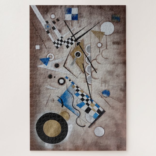 Puzzle Arte moderno de los mediados de siglo abstractos (Vertical)