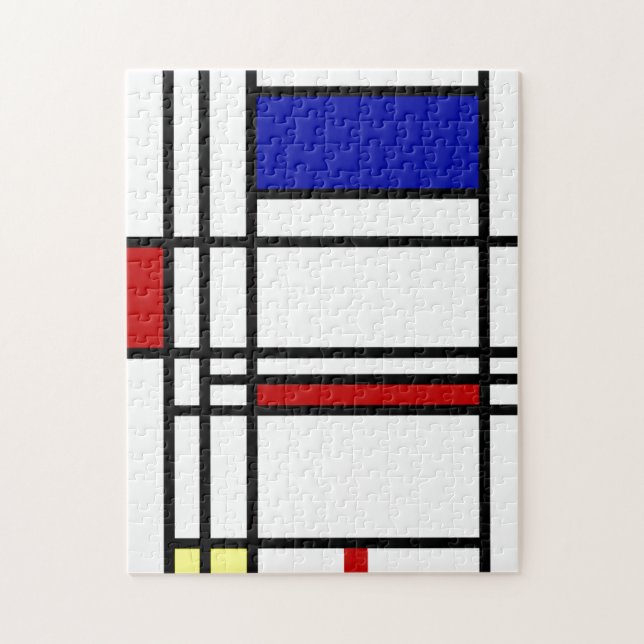 Puzzle Arte moderno de Mondrian (Vertical)