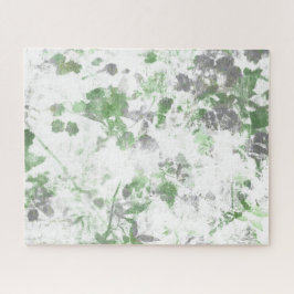 Puzzle Arte moderno de patrón floral y mezcla de textura 