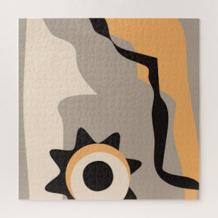 Puzzle arte mural minimalista