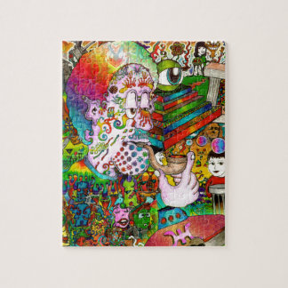 Puzzle Arte original del "accidente de Caída-Pensamiento"