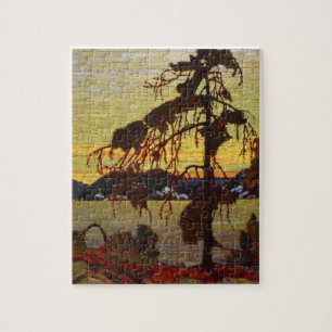 Puzzle Arte paisajístico canadiense Jack Pine por Tom Th