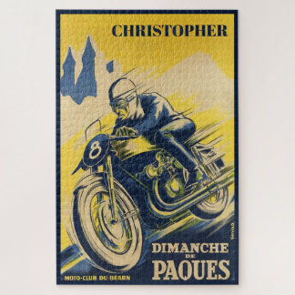 Puzzle Arte Personalizado de Carreras de Motocicletas Vin
