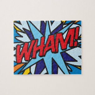 Puzzle Arte Pop Comic Book WHAM