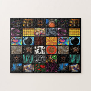 Puzzle Arte Pop Decorativo Patrón
