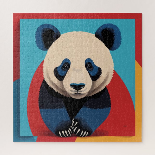Puzzle Arte pop panda (Vertical)
