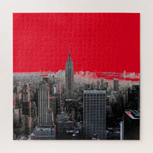Puzzle Arte pop rojo Nueva York