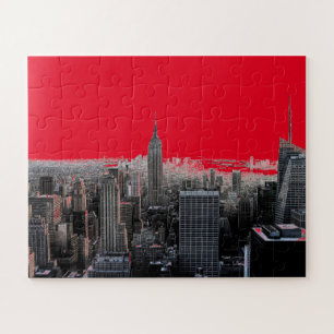 Puzzle Arte pop rojo Nueva York