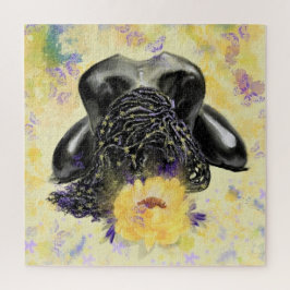 Puzzle Arte - Relájese y restaure - Mujeres y mariposas