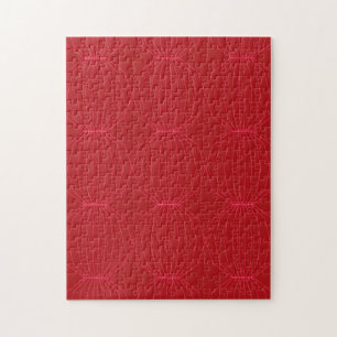 Puzzle Arte rojo, rosa, fresco, único, moderno y decorati