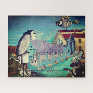 Puzzle arte surrealista de valparaíso