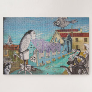 Puzzle arte surrealista valparaiso