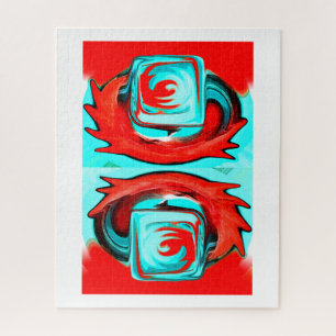 Puzzle Arte térmico de verano