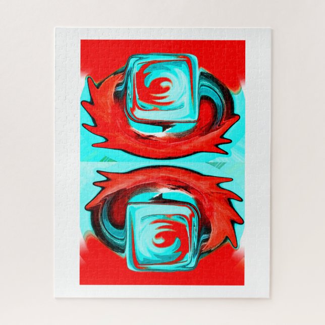 Puzzle Arte térmico de verano (Vertical)