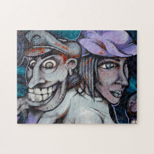 Puzzle Arte Urbano en la Calle Madrid.