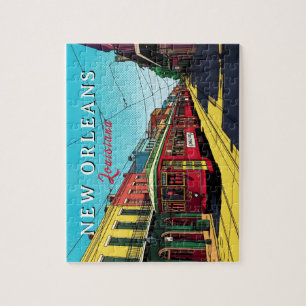 Puzzle Arte Urbano Inspirado en Nueva Orleans