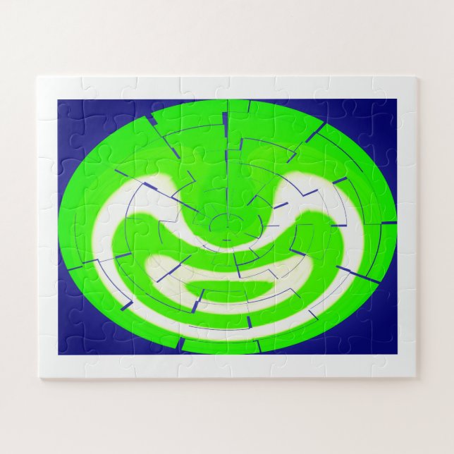 Puzzle Arte verde supremo (Horizontal)