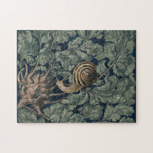 Puzzle Arte Vintage Botánico Art Nouveau Caracol Antiguo