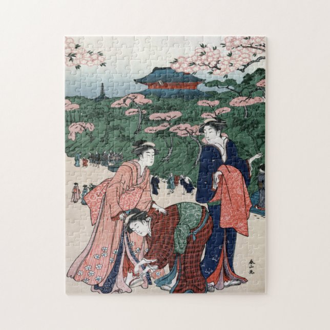 Puzzle Arte vintage japonés (Vertical)