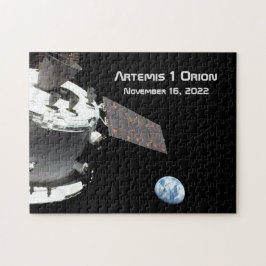 Puzzle Artemis Orion Spacecraft Blue Marble