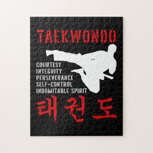 Puzzle Artes marciales de Taekwondo