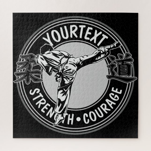 Puzzle Artes marciales personalizadas JUDO Japan Combat S (Vertical)