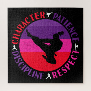 Puzzle Artes Marciales Valores Fundamentales - Karate