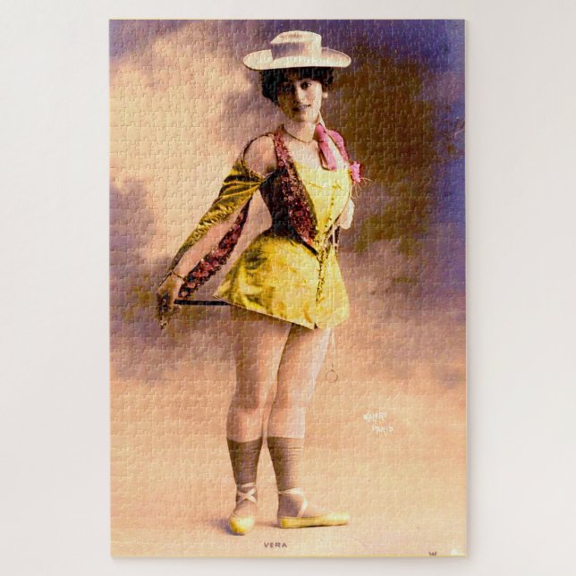 Puzzle artista de la discoteca circa 1890 Vera (Vertical)