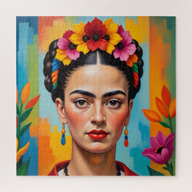 Puzzle Artista Frida Kahlo (Vertical)