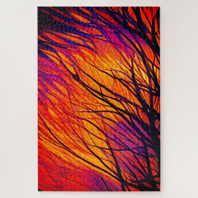 Puzzle Artsy Branches (Vertical)