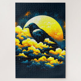 Puzzle Artsy Crow Design