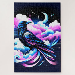 Puzzle Artsy Crow Design