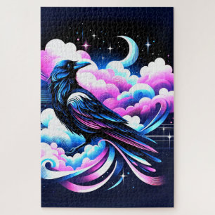 Puzzle Artsy Crow Design
