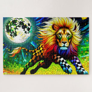 Puzzle Artsy Lion