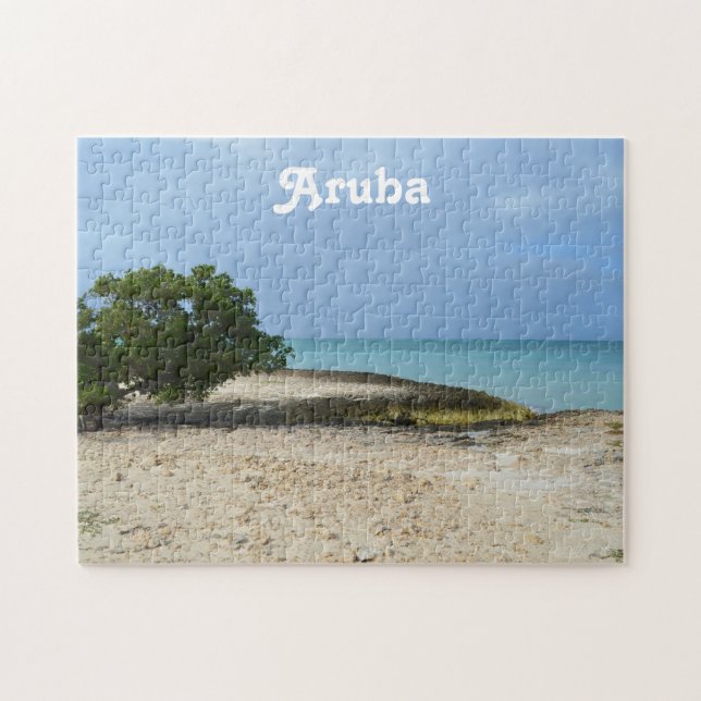 Puzzle Aruba rugoso (Horizontal)