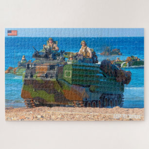 Puzzle ASALTO A LA PLAYA ESTADOUNIDENSE - AAV (20x30 pulg