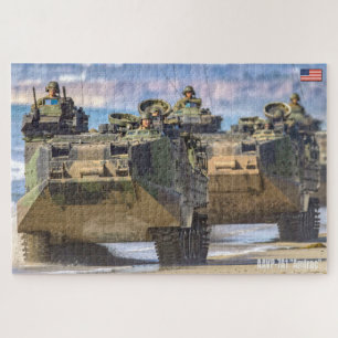 Puzzle ASALTO A LA PLAYA ESTADOUNIDENSE - AAV (20x30 pulg