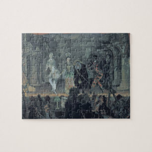 Puzzle Asamblea de albañiles libres antes de la