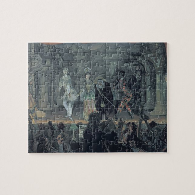 Puzzle Asamblea de albañiles libres antes de la (Horizontal)