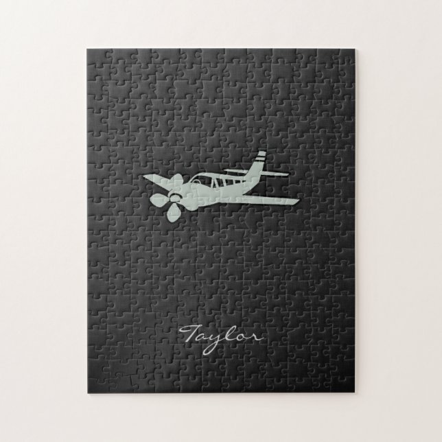 Puzzle Ash Gray Plane (Vertical)