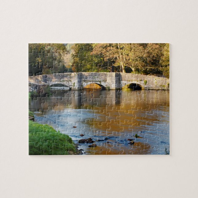 Puzzle Ashford en la foto del recuerdo de Derbyshire del (Horizontal)