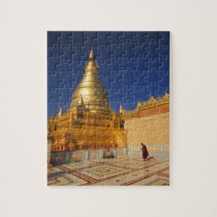 Puzzle Asia, Birmania (Myanmar) Mandalay, colina de Sagai