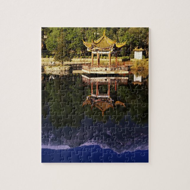 Puzzle Asia, China, Yunnan, Dalí. Montañas Cangshan (Vertical)