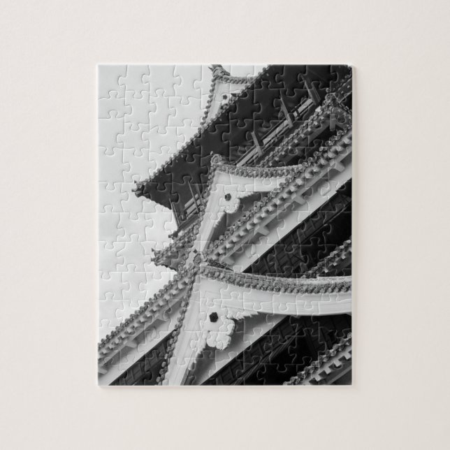 Puzzle Asia, Japón, Kumamoto. Detalle del Kumamoto, (Vertical)